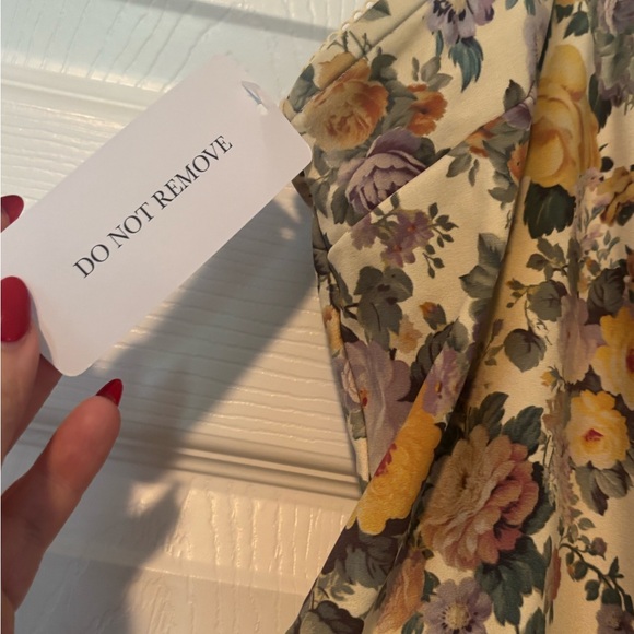 The Blonde Floral Cannes one piece swimsuit; 1X - Picture 3 of 11